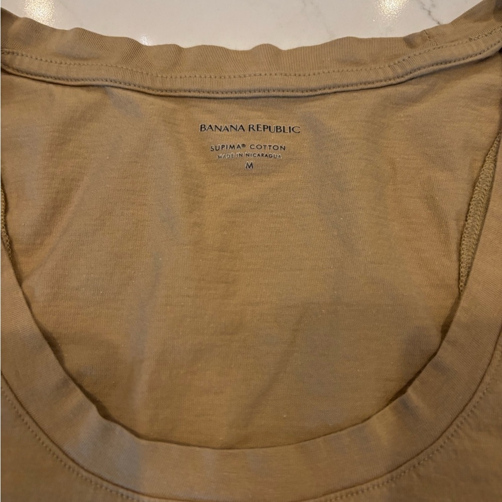 Banana Republic Tan Women's Tank Top - Picture 4 of 6